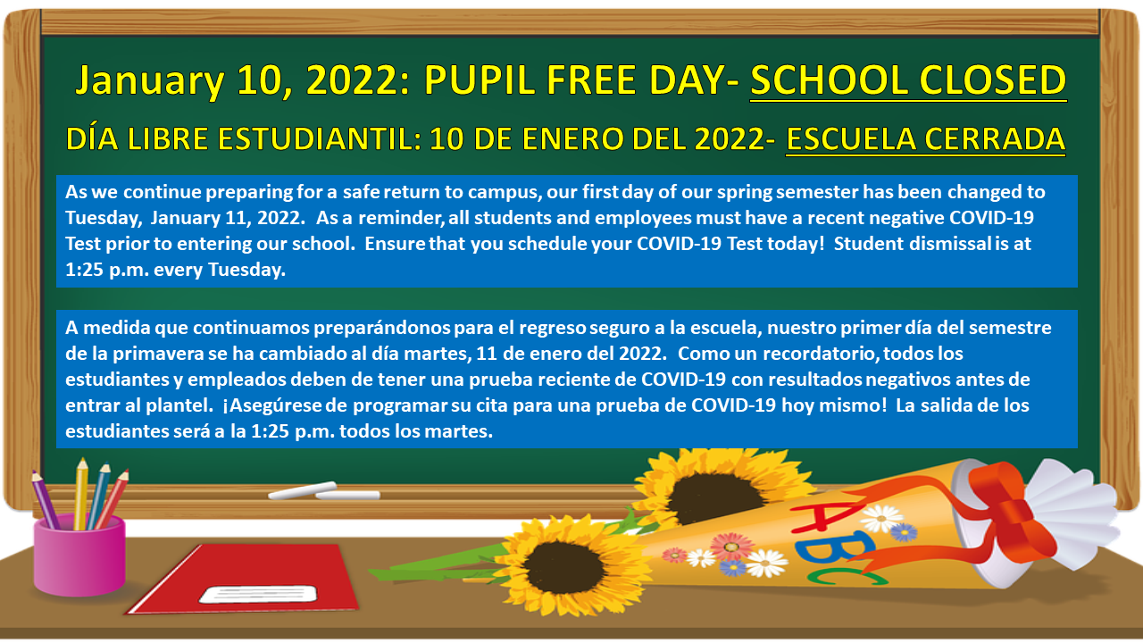 pupil free 2022